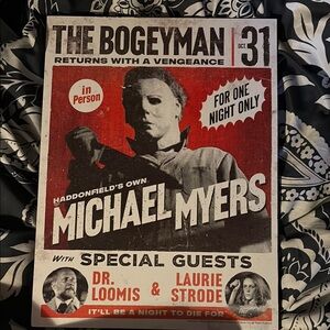 Michael Myers Halloween Wall Decor